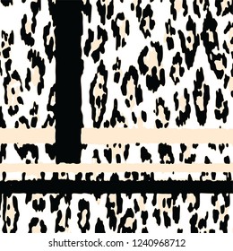 animal skin leopard pattern
