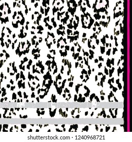 animal skin leopard pattern