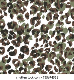 animal skin leopard pattern