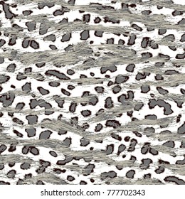 animal skin leopard pattern