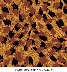 animal skin leopard pattern