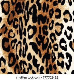 animal skin leopard pattern