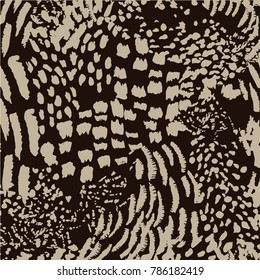 animal skin leopard pattern