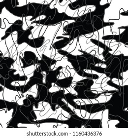 animal skin leopard pattern in vector