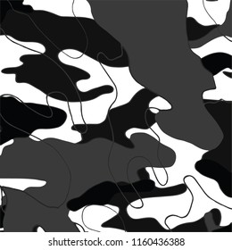 animal skin leopard pattern in vector