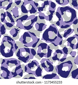 animal skin leopard pattern in vector
