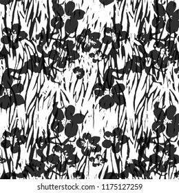 animal skin leopard pattern in vector