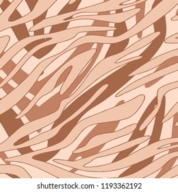animal skin leopard pattern in vector