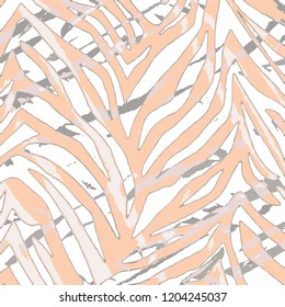 animal skin leopard pattern in vector