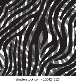 animal skin leopard pattern in vector
