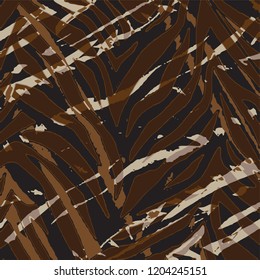 animal skin leopard pattern in vector