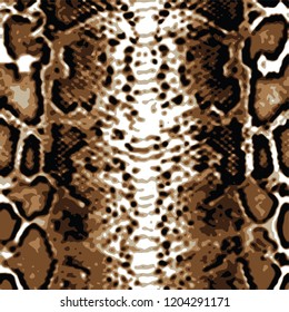 animal skin leopard pattern in vector