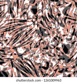 animal skin leopard pattern in vector 