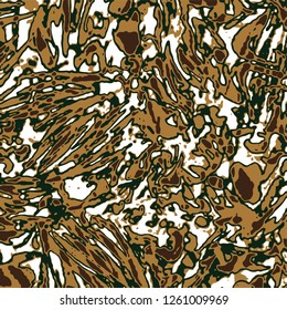 animal skin leopard pattern in vector 