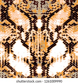 animal skin leopard pattern in vector 