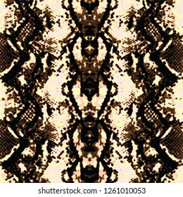 animal skin leopard pattern in vector 