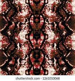animal skin leopard pattern in vector 