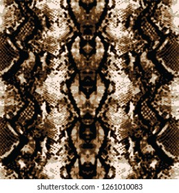 animal skin leopard pattern in vector 