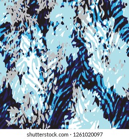 animal skin leopard pattern in vector - Vektör