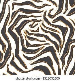 animal skin leopard pattern in vector 