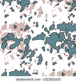 animal skin leopard pattern in vector 