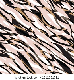 animal skin leopard pattern in vector 