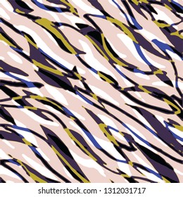 animal skin leopard pattern in vector 