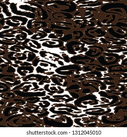 animal skin leopard pattern in vector 