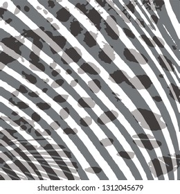 animal skin leopard pattern in vector 