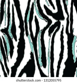 animal skin leopard pattern in vector 
