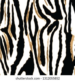 animal skin leopard pattern in vector 