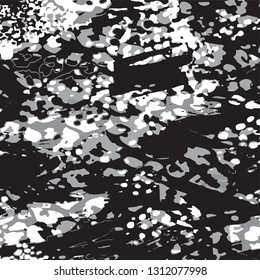 animal skin leopard pattern in vector 