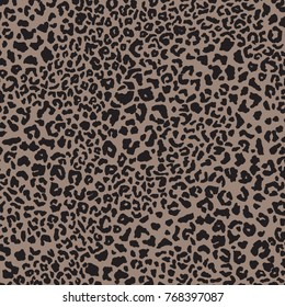 animal skin leopard pattern in vector