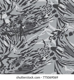 animal skin leopard pattern in vector