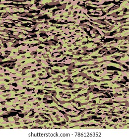 animal skin leopard pattern in vector