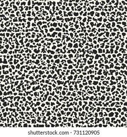 Animal Skin Motif. Abstract Spotty Textured Seamless Pattern.  