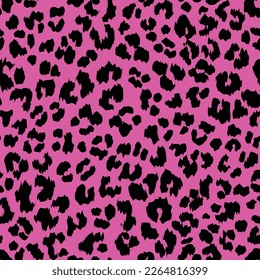 Patrón de piel animal, diseño de cuero leopardo
