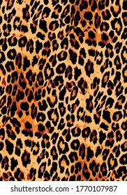 Animal skin pattern seamless. 
Design for fabric, wallpaper, wrapping, background.