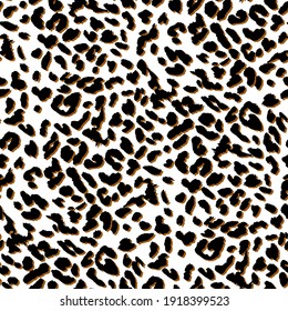 Animal skin pattern seamless. Design for fabric, wallpaper, wrapping, background.