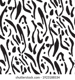 Animal skin pattern seamless. Design for fabric, wallpaper, wrapping, background.