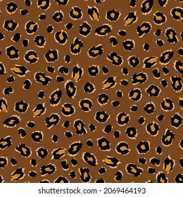 Animal Skin pattern seamless. Design for fabric, wallpaper, wrapping, background.