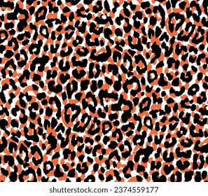 Animal skin pattern seamless. Design for fabric, wallpaper, wrapping, background.