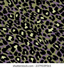 Animal skin pattern seamless. Design for fabric, wallpaper, wrapping, background.