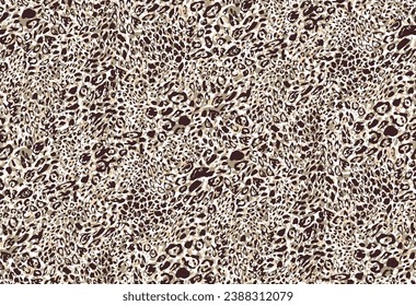 Animal skin pattern seamless. Design for fabric, wallpaper, wrapping, background.