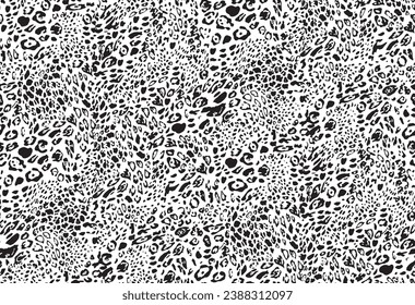 Animal skin pattern seamless. Design for fabric, wallpaper, wrapping, background.