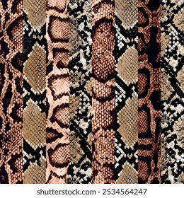 Animal skin pattern seamless. Design for fabric, wallpaper, wrapping, background.