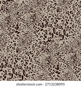 Animal skin pattern seamless. Design for fabric, wallpaper, wrapping, background.