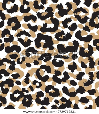 Animal skin pattern seamless. Design for fabric, wallpaper, wrapping, background.