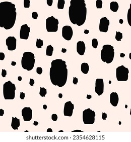 Animal skin pattern seamless, fur ormament design with abstract spots. can be used for fabrics, textiles, wrapping paper, tablecloths, curtain fabrics, clothing