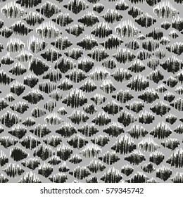 Animal skin pattern snake spots background vector. Effect rough primitive textured background.